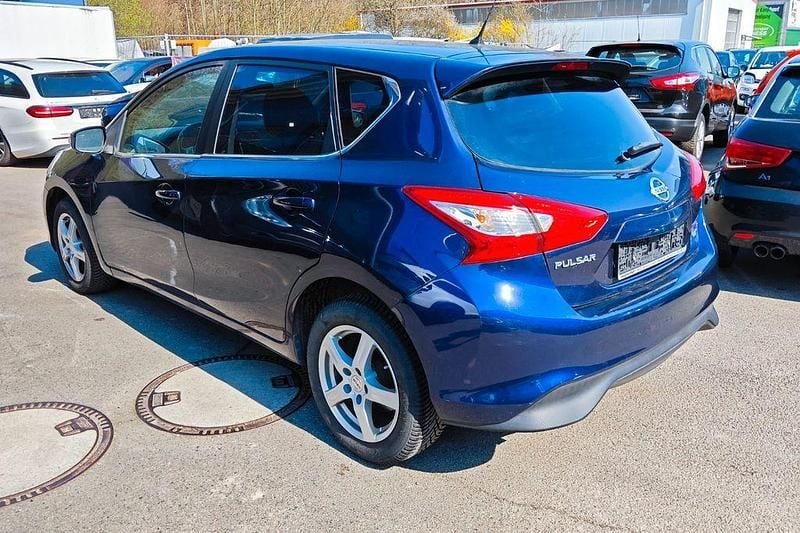 Gebraucht Nissan Pulsar Acenta 116 PS (85 kW) 2014 Blau Kleinwagen