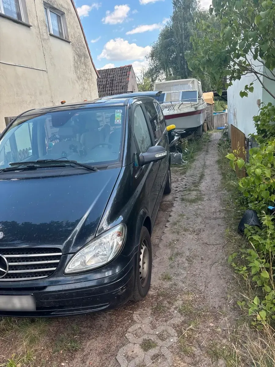 Gebraucht Mercedes Viano 150 PS (110 kW) 2007 Schwarz Van / Kleinbus
