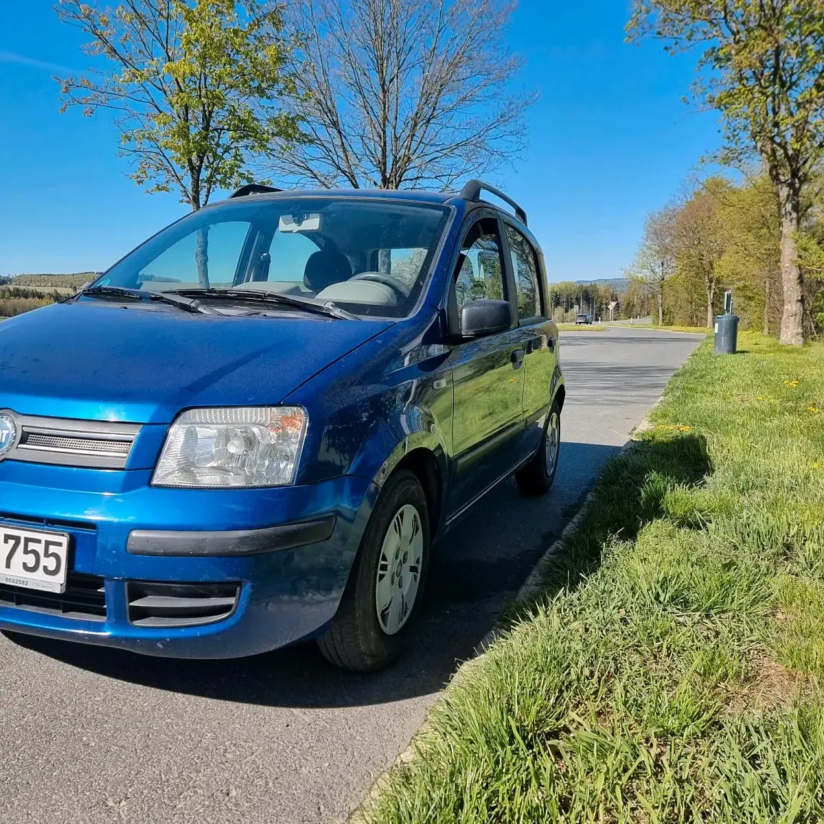 Używany Fiat Panda 60 KM (44 kW) 2003 Niebieski Hatchback
