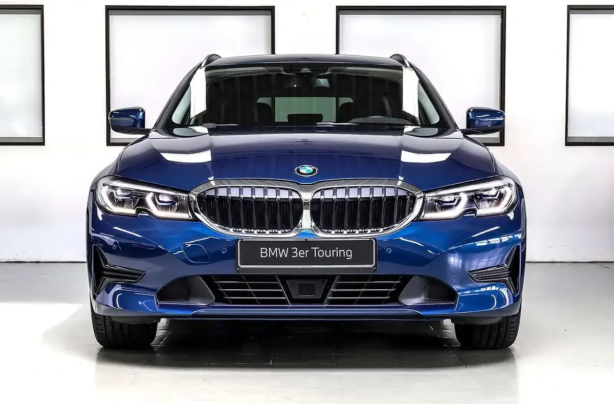 Brugt BMW 330 286 HK (210 kW) 2022 Blå Stationcar