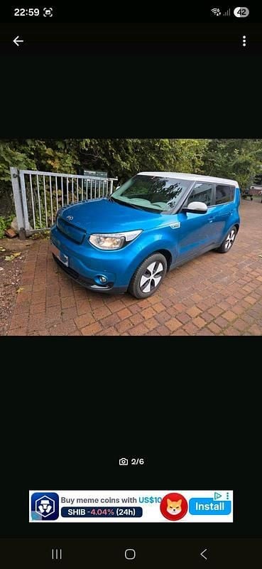 Blau Gebraucht 2015 Kia Soul SUV | 6.500 € (Fairer Preis) - Bild 1/4