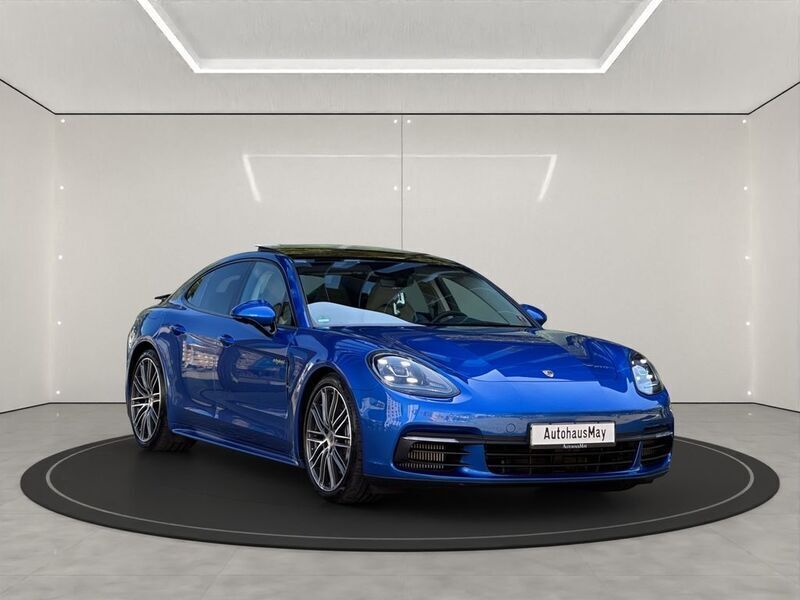 Blau Gebraucht 2017 Porsche Panamera 4 Sport Limousine | 66.950 € (Fairer Preis) - Bild 1/4