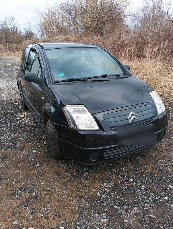 Gebraucht Citroën C2 60 PS (44 kW) 2007 Schwarz Kleinwagen