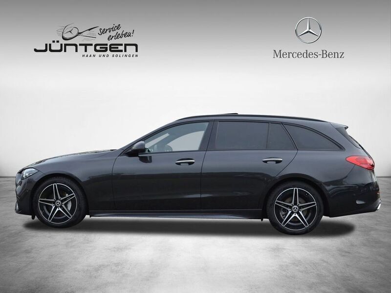 Gebraucht Mercedes C200 AMG line 204 PS (150 kW) 2021 Graphitgrau Kombi