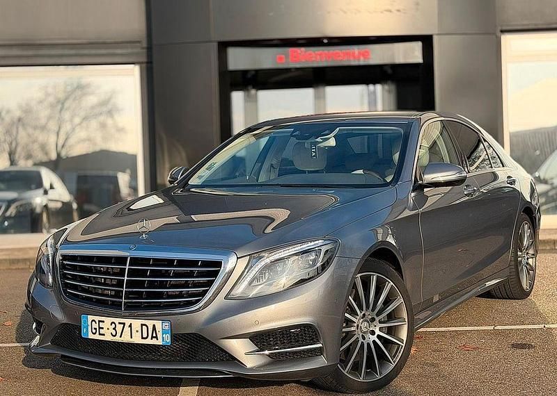 Grau Gebraucht 2014 Mercedes S350 AMG line Limousine | 21.990 € (Guter Preis) - Bild 1/4