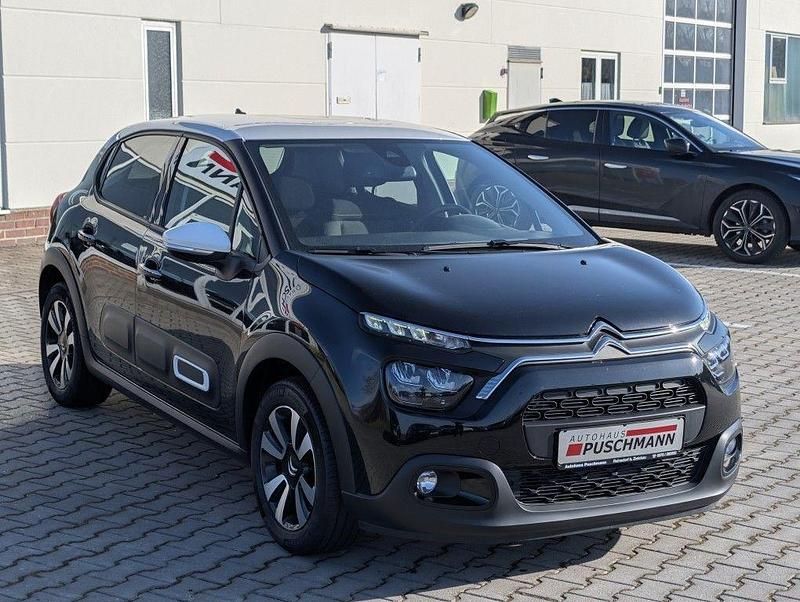 Gebraucht Citroën C3 PureTech 110 PS (80 kW) 2024 Perla nera schwarz metallic Kleinwagen
