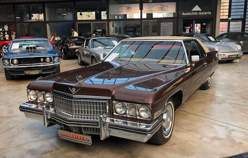 Gebraucht Cadillac Deville 223 PS (164 kW) 1973 Burnt sienna Limousine