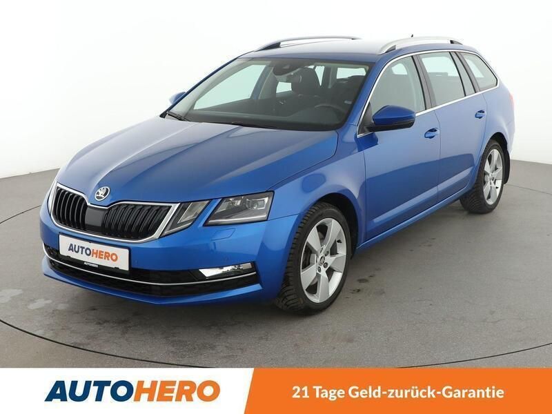 Blau Gebraucht 2017 Skoda Octavia Style Limousine | 17.420 € (Etwas zu teuer) - Bild 1/3