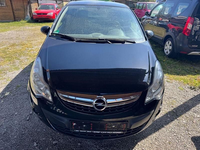 Gebraucht Opel Corsa 87 PS (63 kW) 2012 Schwarz Kleinwagen