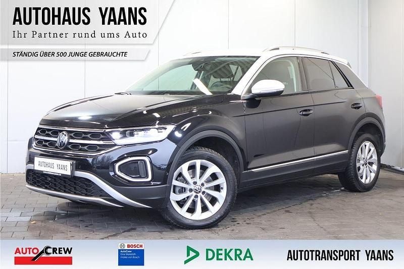 Schwarz Gebraucht 2024 VW T-Roc Style SUV | 25.189 € (Superpreis) - Bild 1/4
