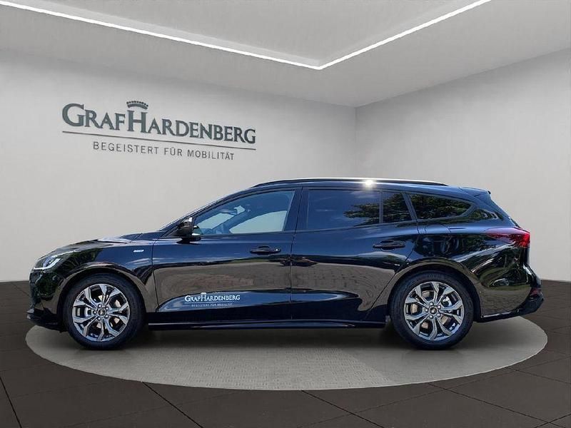 Gebraucht Ford Focus ST-Line X 125 PS (91 kW) 2024 Obsidianschwarz metallic Kombi