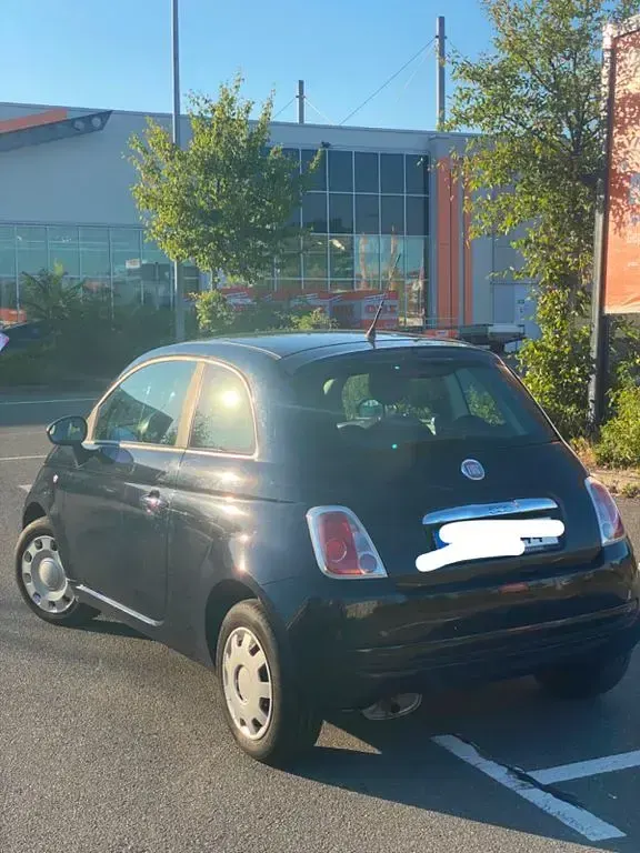 Gebraucht Fiat 500 Lounge 69 PS (50 kW) 2010 Blau Limousine