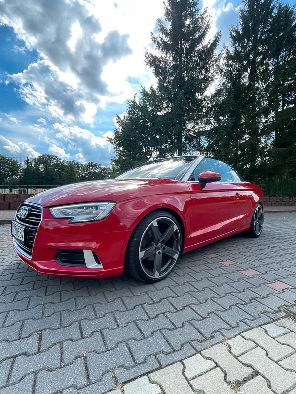 Rot Gebraucht 2017 Audi A3 Cabriolet Cabrio | 16.490 € (Guter Preis) - Bild 1/4