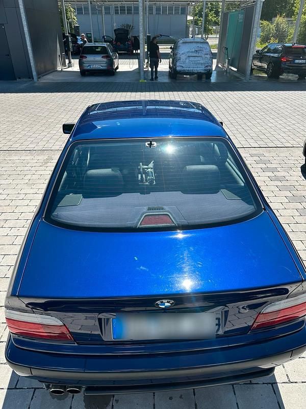 Second-hand BMW 320 150 CP (110 kW) 1996 Albastru Coupe