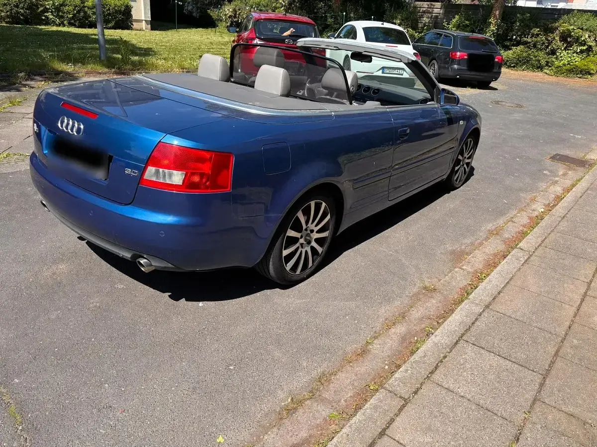 Gebraucht Audi A4 Cabriolet 220 PS (161 kW) 2005 Blau Cabrio