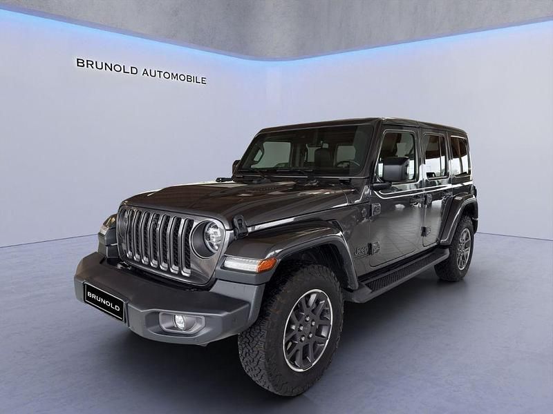 Grau Gebraucht 2021 Jeep Wrangler Unlimited 80th Anniversary SUV | 44.900 € (Fairer Preis) - Bild 1/4
