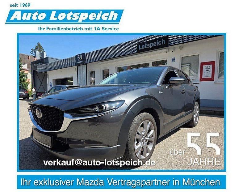 Machine gray Gebraucht 2022 Mazda CX-30 Selection SUV | 21.970 € (Superpreis) - Bild 1/4