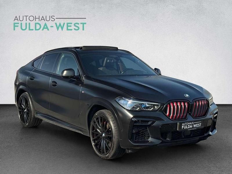 Gebraucht BMW X6 M50 530 PS (389 kW) 2022 Frozen black SUV