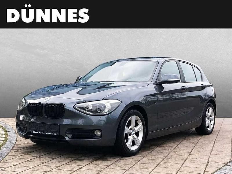 Grau Gebraucht 2012 BMW 116 M Sport Kleinwagen | 7.480 € (Superpreis) - Bild 1/4