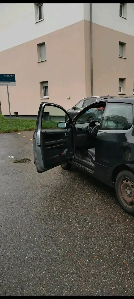 Usata VW Fox 55 CV (40 kW) 2007 Nero Utilitaria