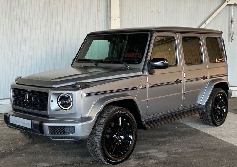 Designo platin magno Gebraucht 2021 Mercedes G400 AMG SUV | 119.890 € (Superpreis) - Bild 1/4