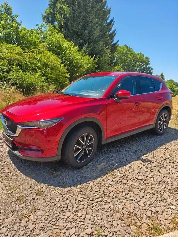Gebraucht Mazda CX-5 Exclusive-Line 160 PS (117 kW) 2017 Rot SUV