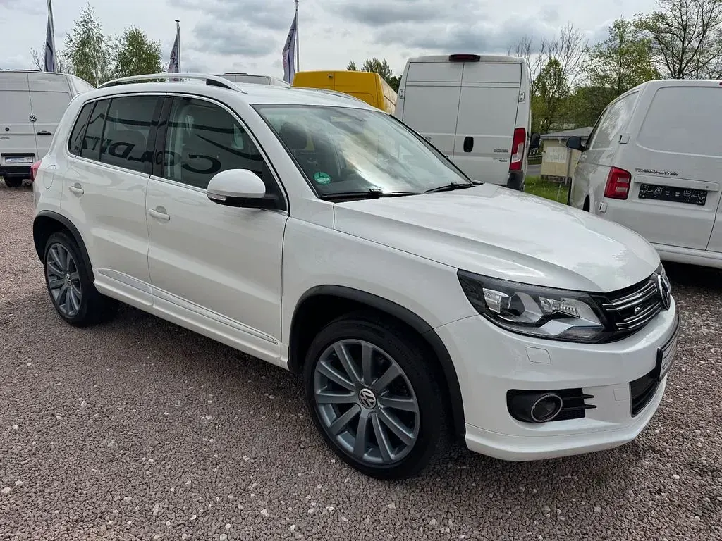 Gebraucht VW Tiguan R-line 160 PS (117 kW) 2013 Weiß SUV