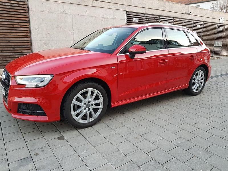 Rot Gebraucht 2017 Audi A3 Design Limousine | 17.200 € (Guter Preis) - Bild 1/4