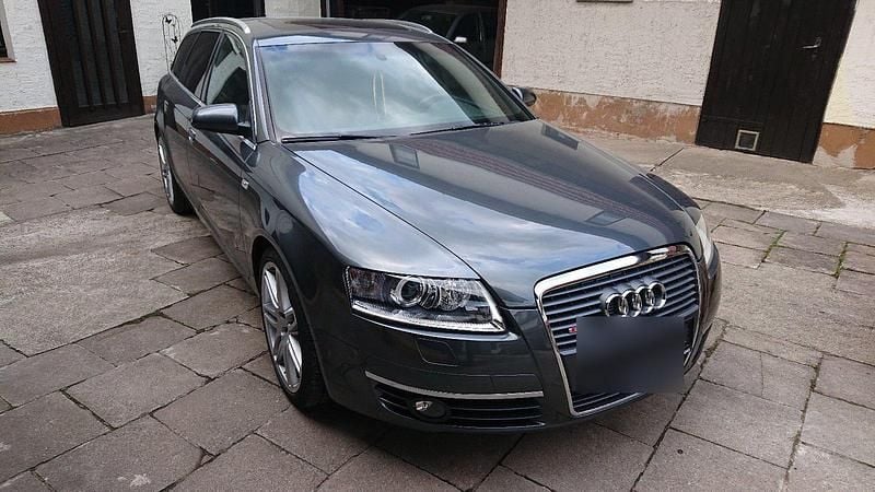 Grau Gebraucht 2008 Audi A6 S-Line Kombi | 8.800 € (Teuer) - Bild 1/4