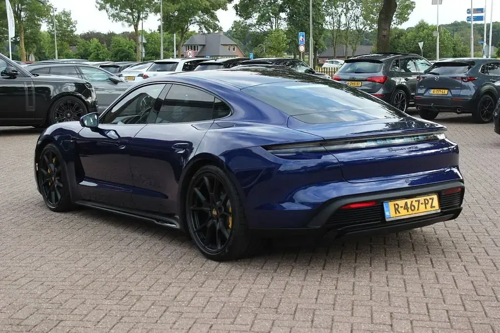 Gebraucht Porsche Taycan GTS 380 kW (517 PS) 2022 Blau Limousine
