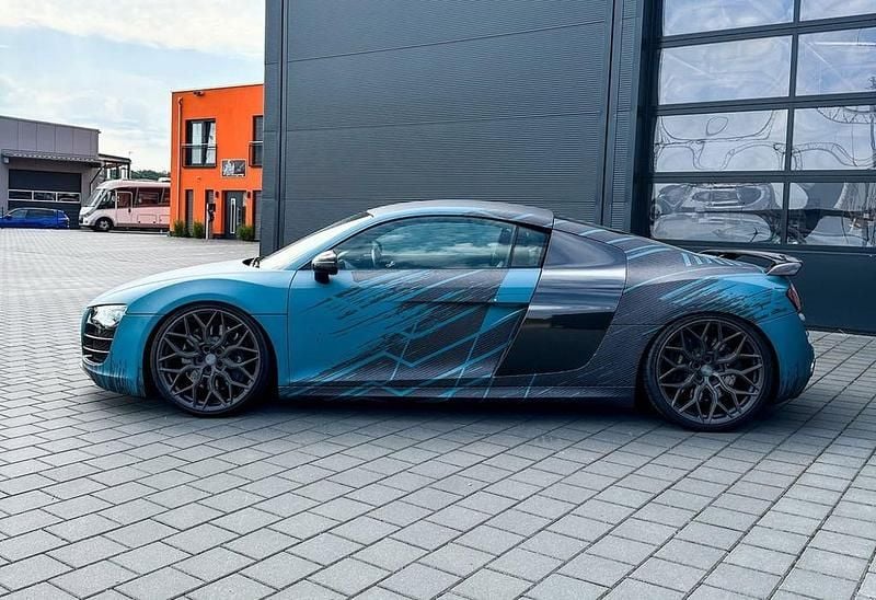 Blau Gebraucht 2009 Audi R8 Coupé Sport Coupé | 70.000 € - Bild 1/4