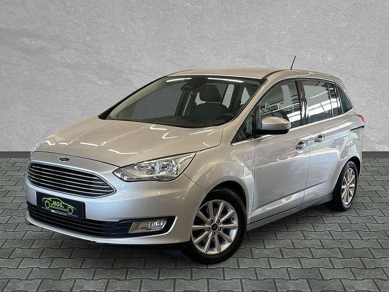 Polarsilber met Gebraucht 2019 Ford Grand C-Max Titanium Van / Kleinbus | 14.990 € (Etwas zu teuer) - Bild 1/4