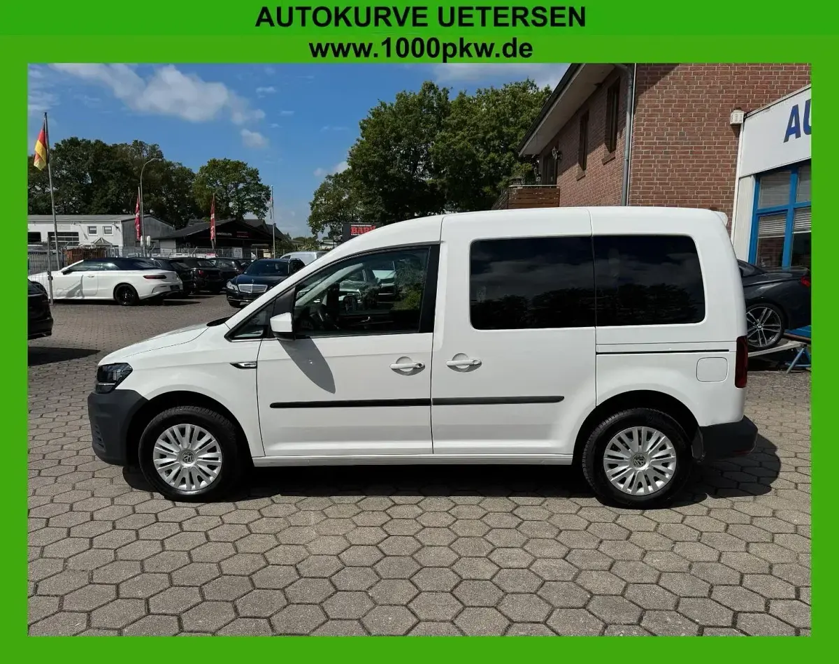 Gebraucht VW Caddy 102 PS (75 kW) 2019 Weiß Van / Kleinbus