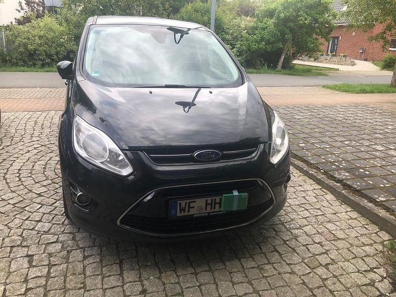 Schwarz Gebraucht 2014 Ford C-MAX Titanium Van / Kleinbus | 6.100 € (Fairer Preis) - Bild 1/4
