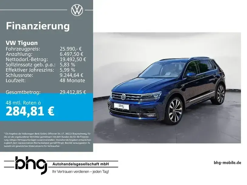 Gebraucht VW Tiguan Highline 220 PS (161 kW) 2018 SUV