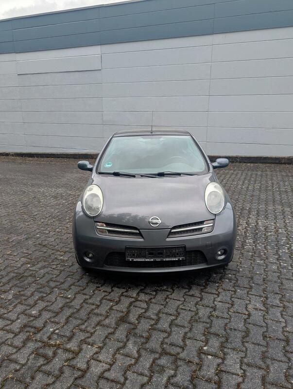 Grau Gebraucht 2007 Nissan Micra C+C Cabrio | 4.100 € (Teuer) - Bild 1/4