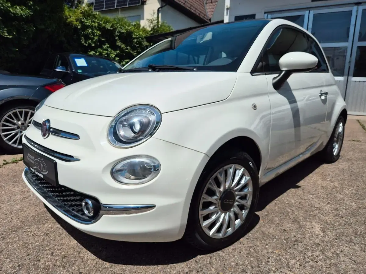 Gebraucht Fiat 500C Lounge 69 PS (50 kW) 2017 Weiß Cabrio