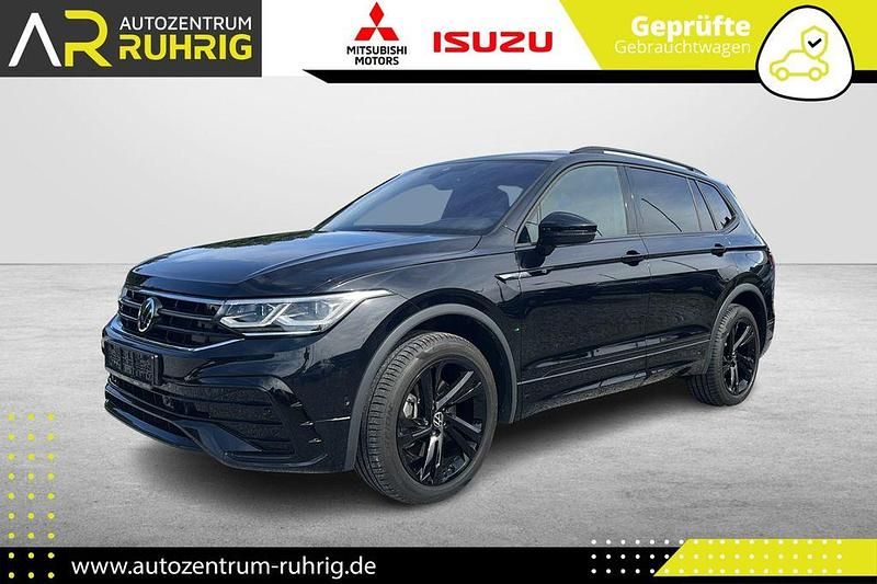 Schwarz Gebraucht 2023 VW Tiguan Allspace R-line SUV | 42.990 € (Etwas zu teuer) - Bild 1/4