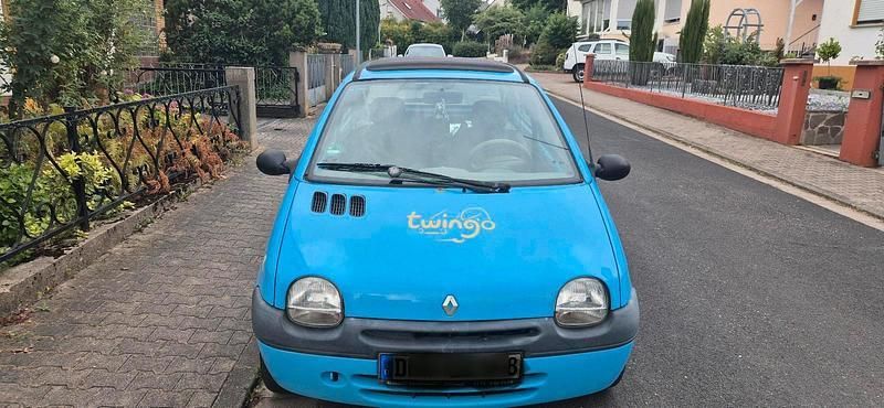 Blau Gebraucht 1999 Renault Twingo Kleinwagen | 700 € - Bild 1/4