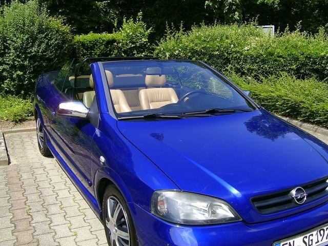 Gebraucht Opel Astra Cabriolet Edition 200 PS (147 kW) 2003 Blau metallic Cabrio