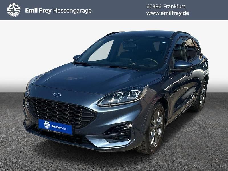 Chrome blue metallic Gebraucht 2023 Ford Kuga ST-Line X SUV | 22.950 € (Superpreis) - Bild 1/4