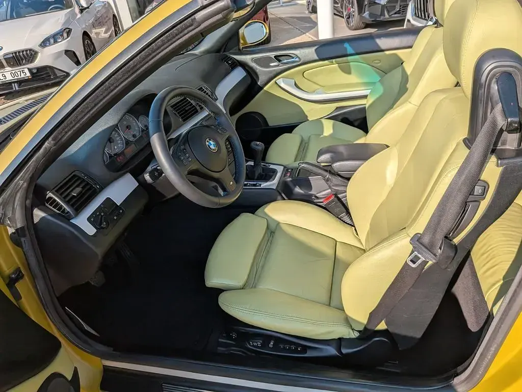 Gebraucht BMW M3 Cabriolet Sport Line 343 PS (252 kW) 2002 Gelb Cabrio