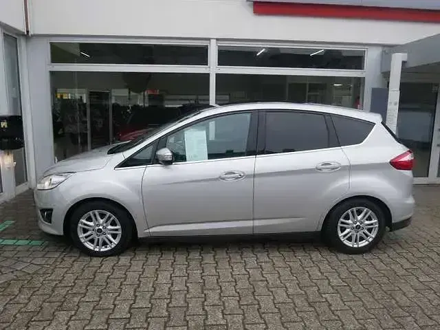 Gebraucht Ford C-MAX Titanium 125 PS (91 kW) 2014 Silber Van / Kleinbus