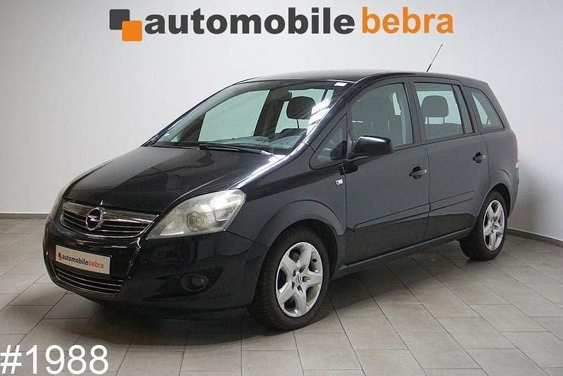 Gebraucht Opel Zafira 150 PS (110 kW) 2008 Schwarz Van / Kleinbus