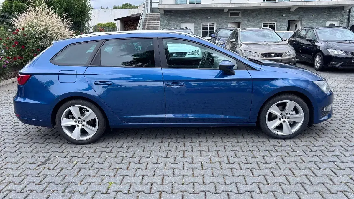 Gebraucht Seat Leon ST FR 140 PS (102 kW) 2014 Blau Kombi