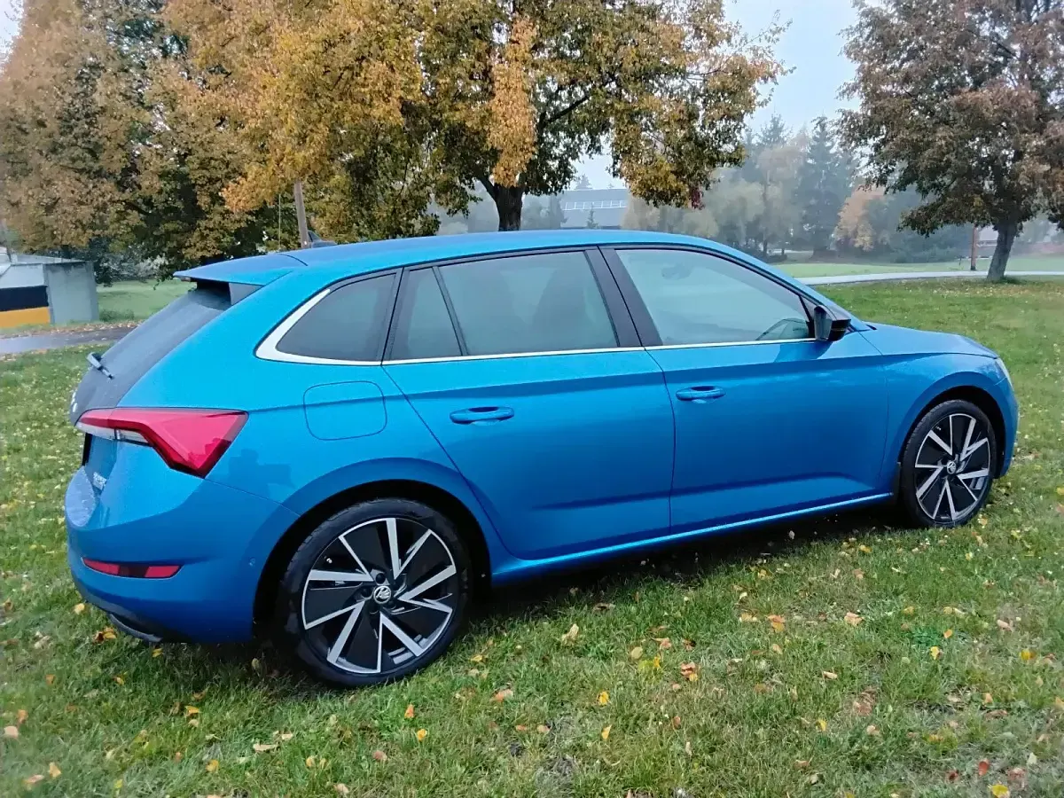 Gebraucht Skoda Scala 150 PS (110 kW) 2020 Blau Kleinwagen