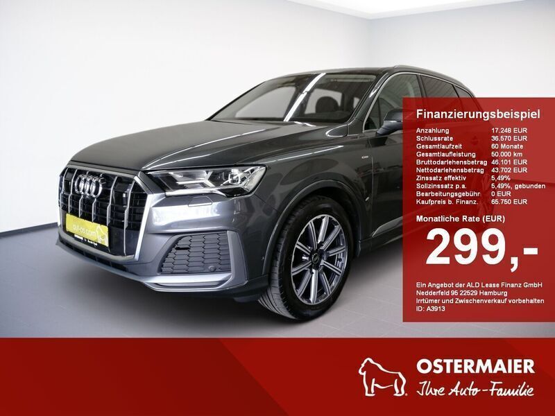 Andere Gebraucht 2022 Audi Q7 S-Line SUV | 63.480 € (Superpreis) - Bild 1/4