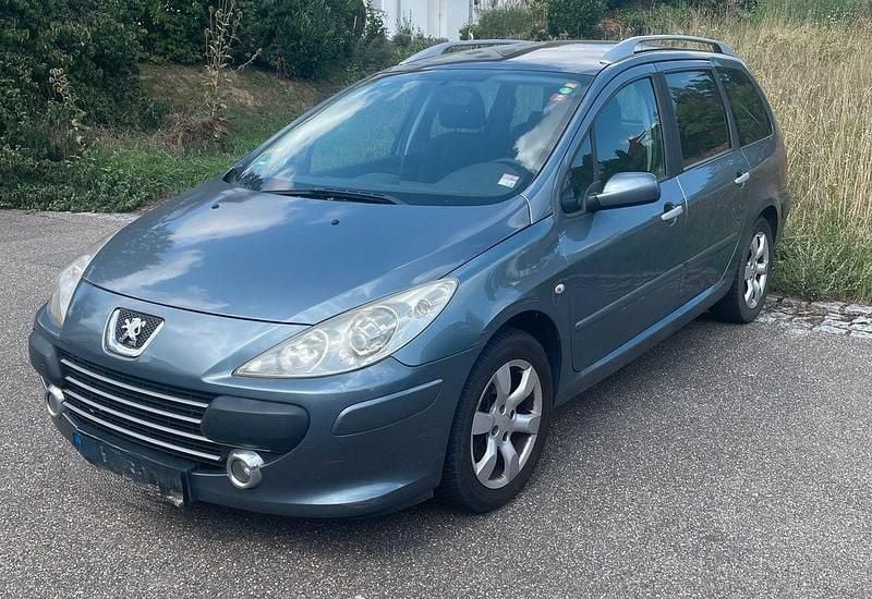 Grau Gebraucht 2007 Peugeot 307 Sport Limousine | 1.100 € (Superpreis) - Bild 1/4