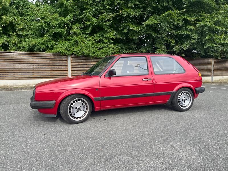Brugt VW Golf II 55 HK (40 kW) 1989 Rød Hatchback