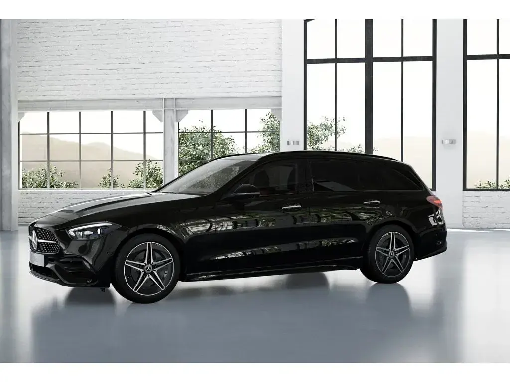 Gebraucht Mercedes E300 AMG 204 PS (150 kW) 2024 Schwarzlack obsidianschwarz (metallic) Kombi